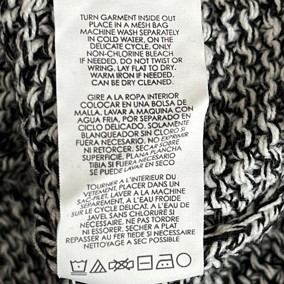 Cabi Pepper Cape Wrap Shawl Sweater in Peppercorn - Size O/S - Picture 7 of 7